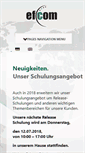 Mobile Screenshot of efcom.de