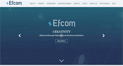 Desktop Screenshot of efcom.co.il
