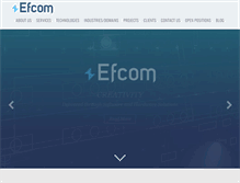 Tablet Screenshot of efcom.co.il